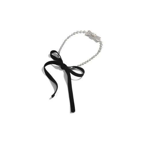 CHANEL Headbands Women's Silver/Black