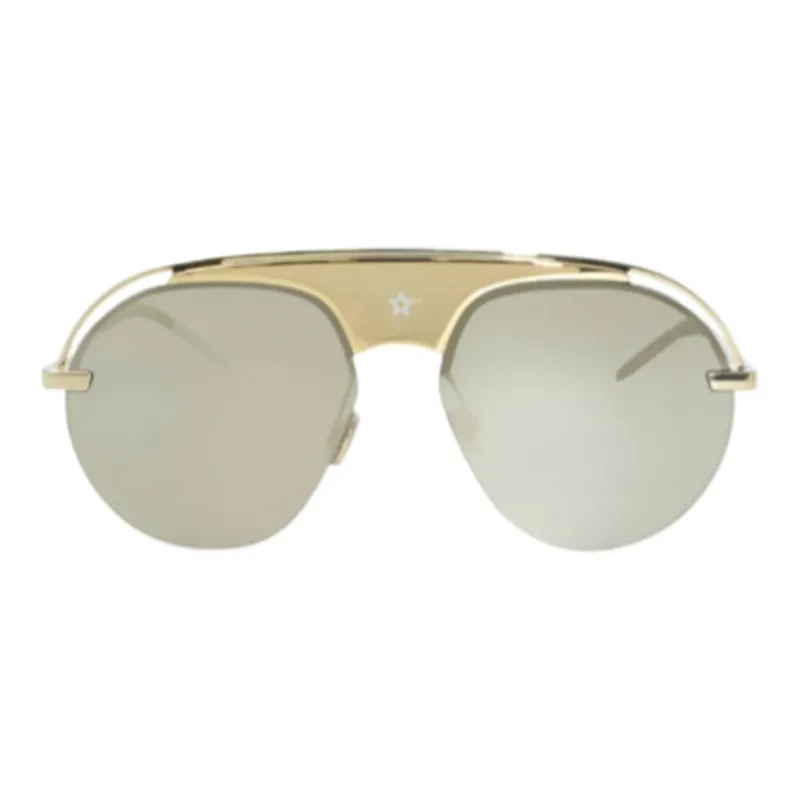 DIOR Metal Aviator Sunglasses Women's Gold-1