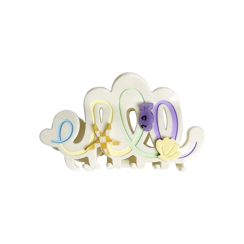 LIKIO Acetate Plate Hair Clips Women's-0
