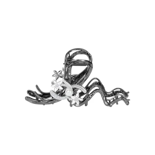 KINGFOCUS Alloy Hair Clips Women's Black