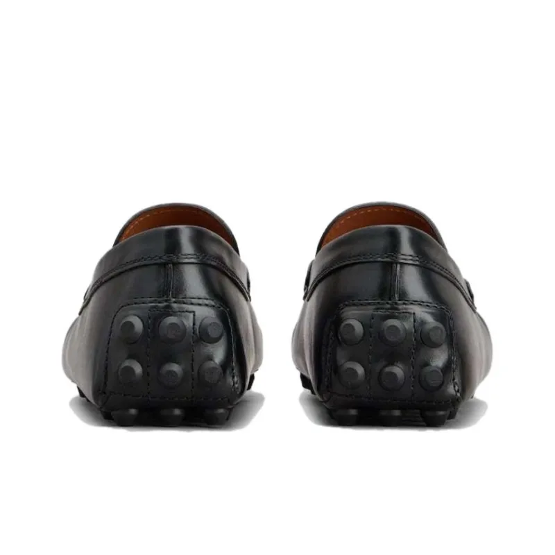 TOD'S Gommino Beanie Shoes Men's Black-3