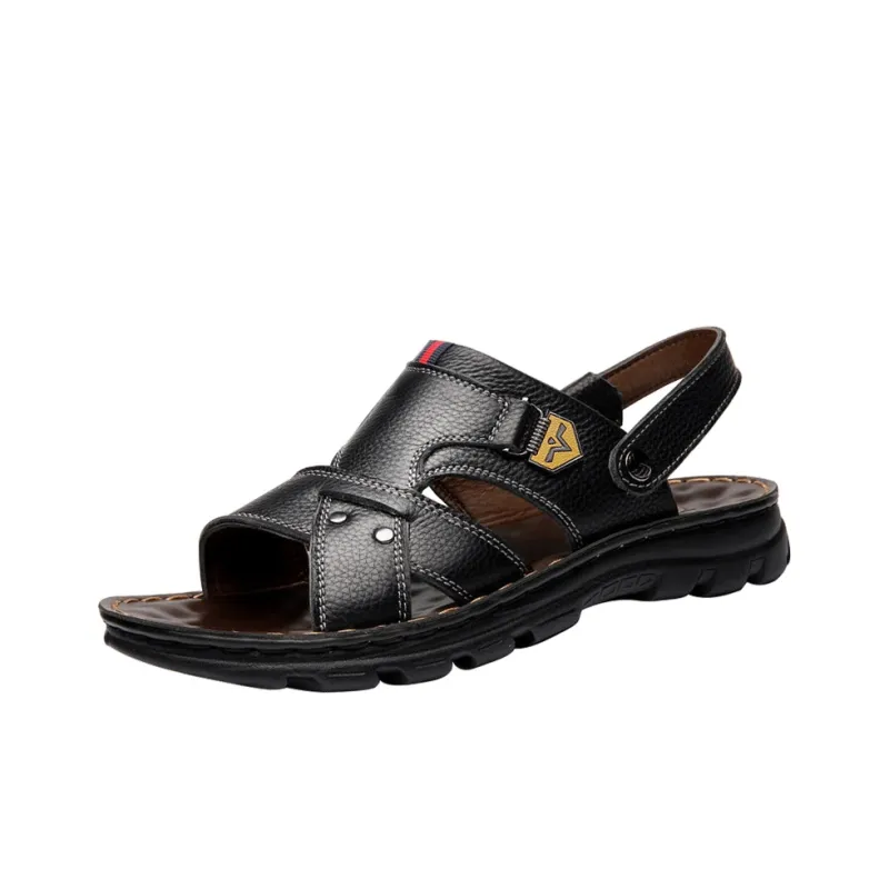 Sonno Beach Sandals Men Brown/Black-6