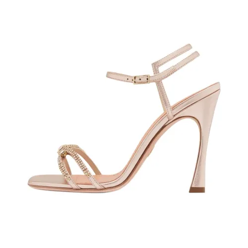 DIOR Strap Sandals 10.5cm Women's Orange