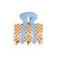 Orange Flavor Chess Plaid