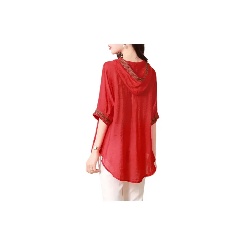 Cypress House Shirt Women's Red-1