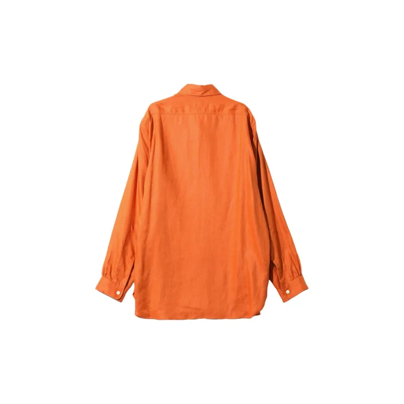 Needles Butterfly-embroidery Linen Shirt-1