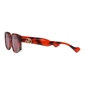 GUCCI Tortoiseshell Rectangle frame Sunglasses
