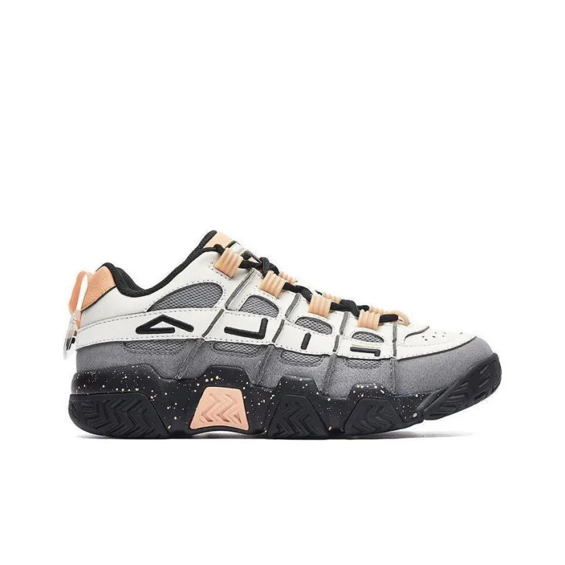 FILA Barricade Retro Black/White/Grey Women's-1