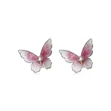 Ice Pink Butterfly 1 Pair