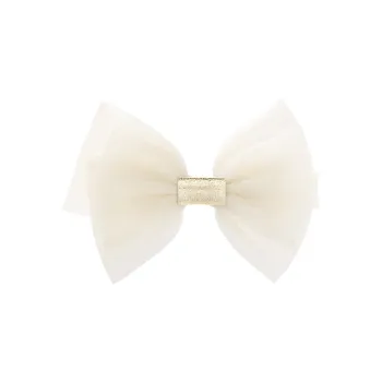 ROYALSASA Silk Chiffon Alloy Accessories Hair Clips Women's