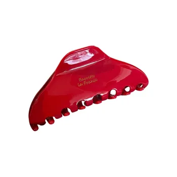 SENDME Acetate Hair Clips Women's Red