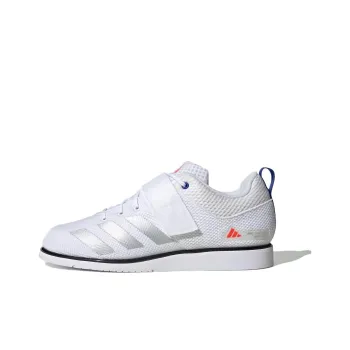 Adidas Powerlift 5 Cloud White Silver Metallic Core Black