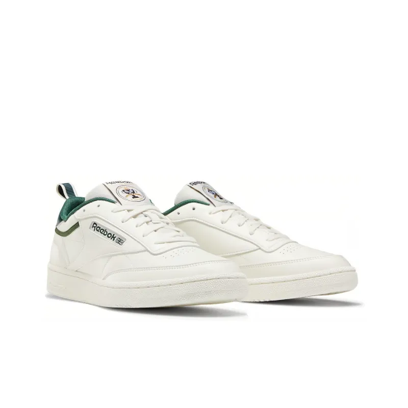 Reebok Club C 85 Running Shoes Green/White-2