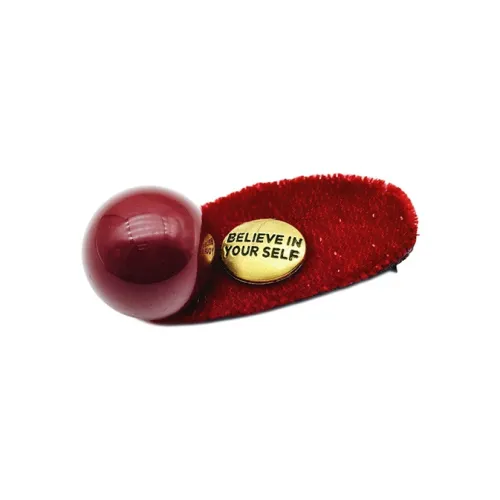 Maybe Velvet Acrylic Hair Clips Women's