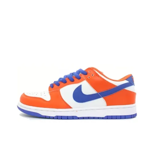 Nike Dunk SB Skateboard Shoes Unisex Low-Top Blue Orange