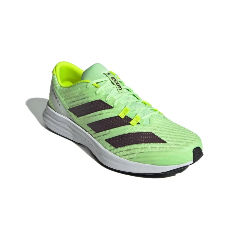 Adidas Adizero RC 5 Abrasion Resistant Low Top Running Shoes Unisex Green Yellow-3