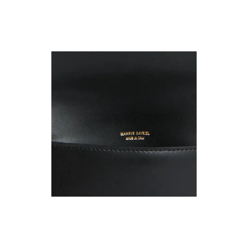MANSUR GAVRIEL Plant Tanned Leather Shoulder Bag Crossbody Bag Mini Women's Black-3