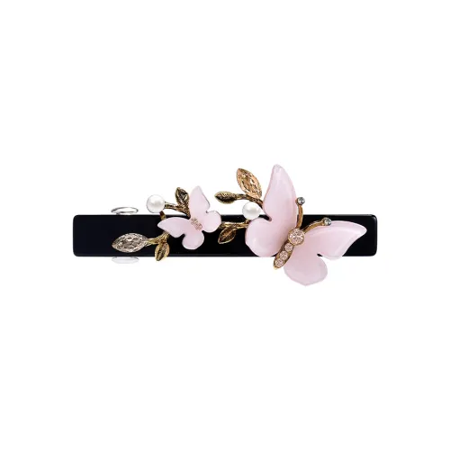 ROYALSASA Hair Clips Women's Pink HFS805100