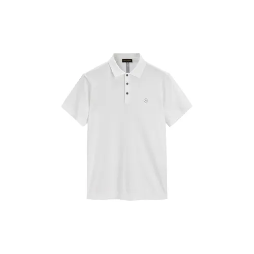 PEACEBIRD MEN Polo Shirts Men White 1 Slim Fit