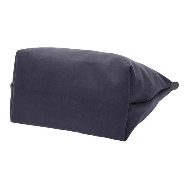 LONGCHAMP Cotton Jersey Tote Bag, Shopping Bag, Handbag, Shoulder Bag Women's Marine Blue-4