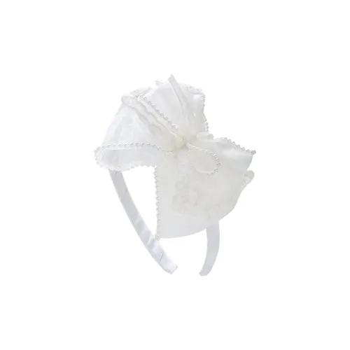 ROYALSASA Silk Chiffon Acrylic Elastic Band Headbands Kids'