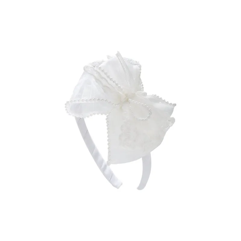 ROYALSASA Silk Chiffon, Acrylic Headband Headbands Kids'-0