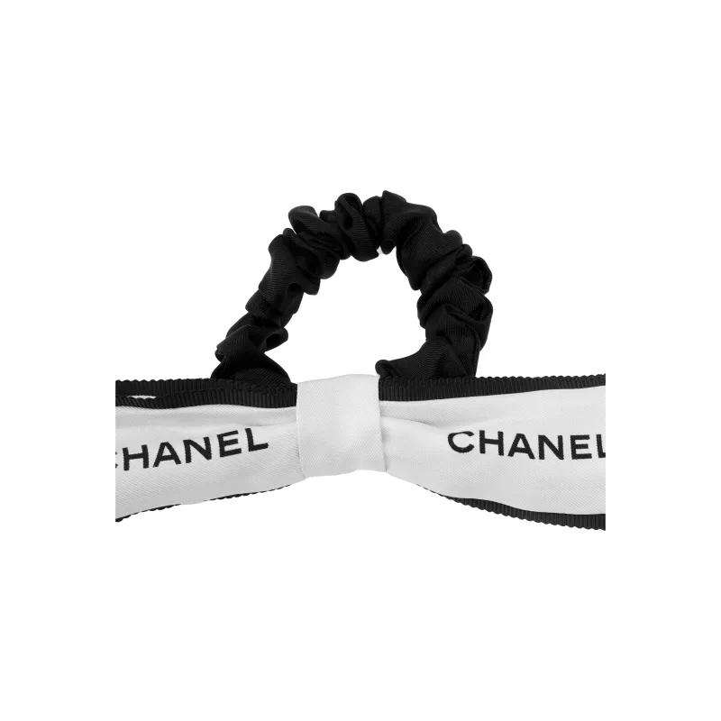 CHANEL Silk Twill Hair Accessory-1