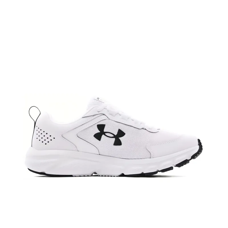 Under Armour Charged Assert 9 Wide 'White Black' Women's-1