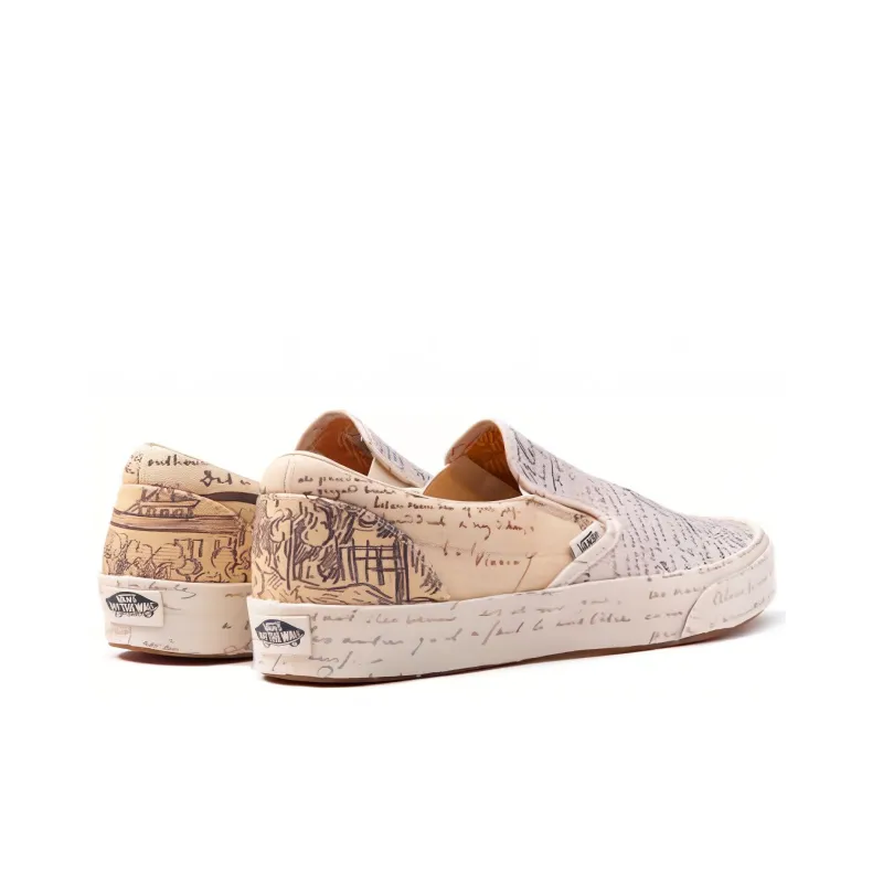 Vans Slip On Van Gogh Letters Women's-3