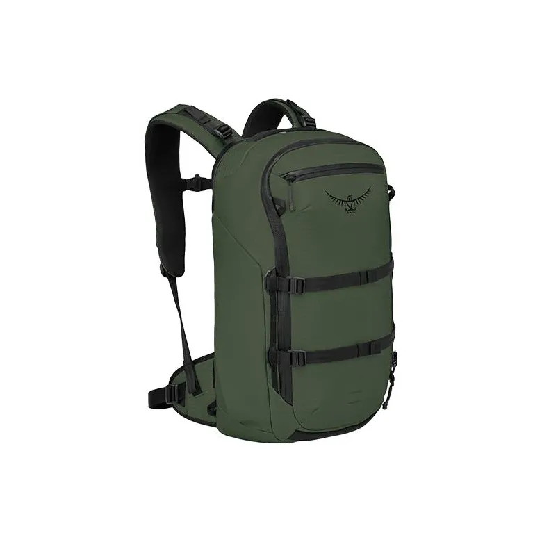 OSPREY Recycled Polyester Backpack Regular Unisex Army Green-1