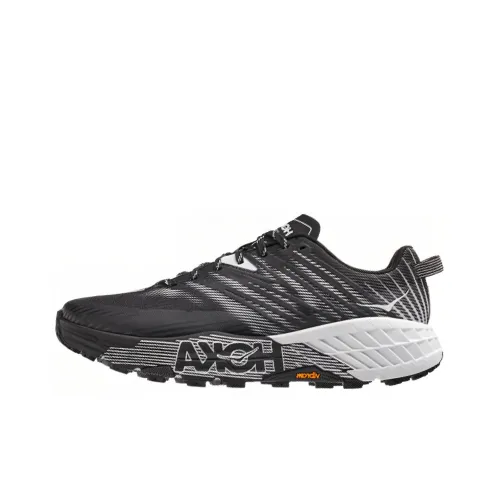 HOKA ONE ONE Speedgoat 4 Running Shoes Men Low-Top Black