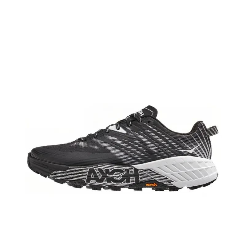 HOKA ONE ONE Speedgoat 4 'Black White'-0
