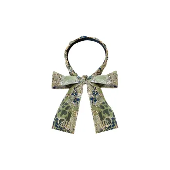 SENDME Hair Bands Women's Little Forest Refined Ribbon Headband