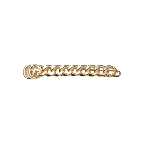 GUCCI Hair Clips Women's Gold