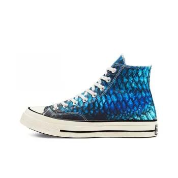 Converse Animal Print Chuck 1970s 'Blue White'