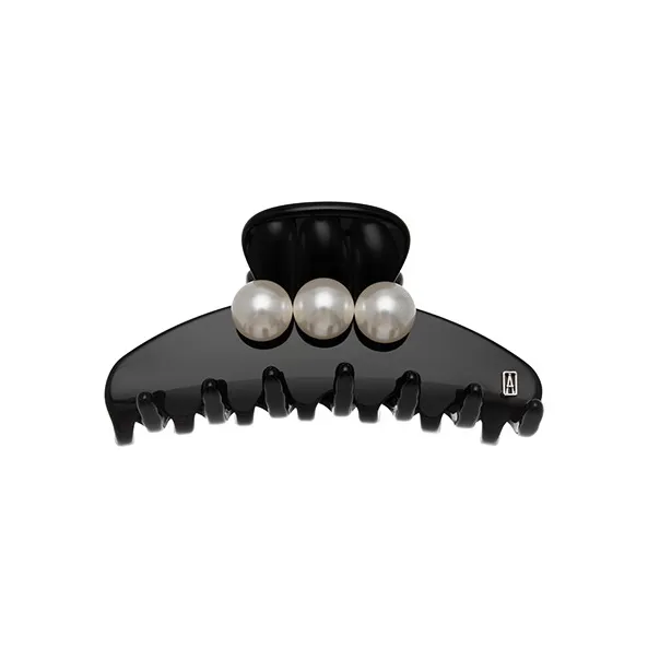 ALEXANDRE DE PARIS Jade Bead Medium Size Claw Clip Hair Accessories Women's-0