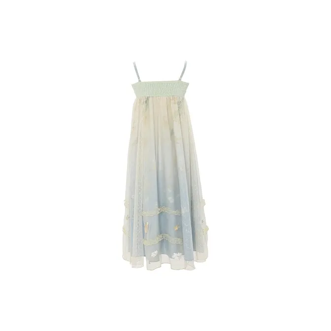 SNBL Slip Dresses Women's Blue-1