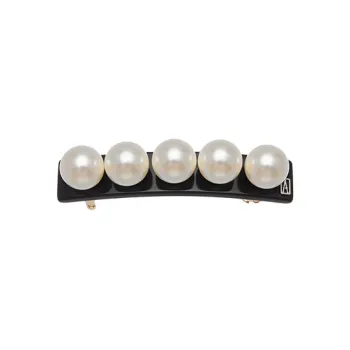 ALEXANDRE DE PARIS 6cm Jade Bead Hair Clip Top Clip Hair Accessories Women's