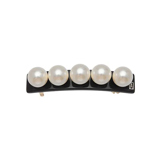 ALEXANDRE DE PARIS 6cm Jade Bead Hair Clip Top Clip Hair Accessories Women's-0
