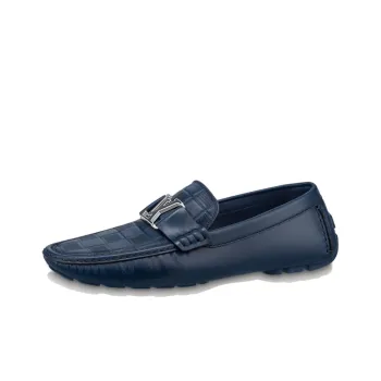LOUIS VUITTON Monte Carlo Casual Shoes Men's Blue