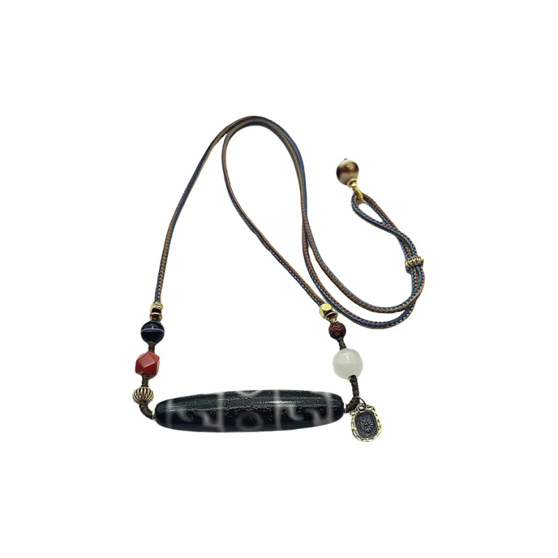 Jade Linmen Agate Jade Necklaces Unisex-0
