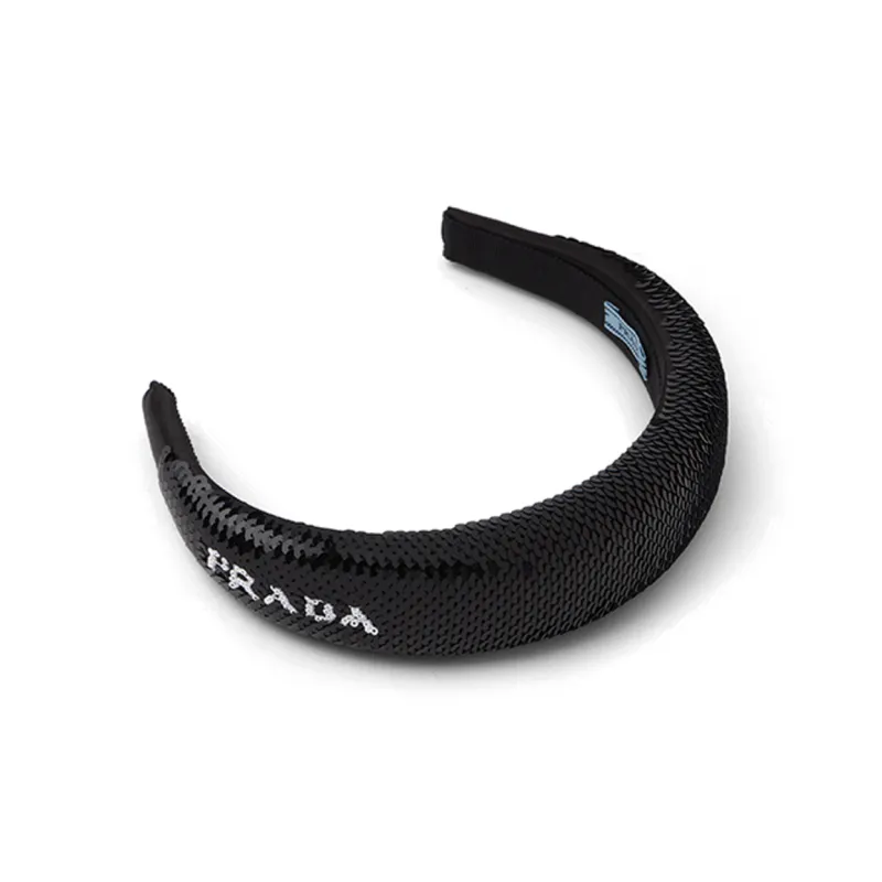 PRADA Headbands Women's Black-1