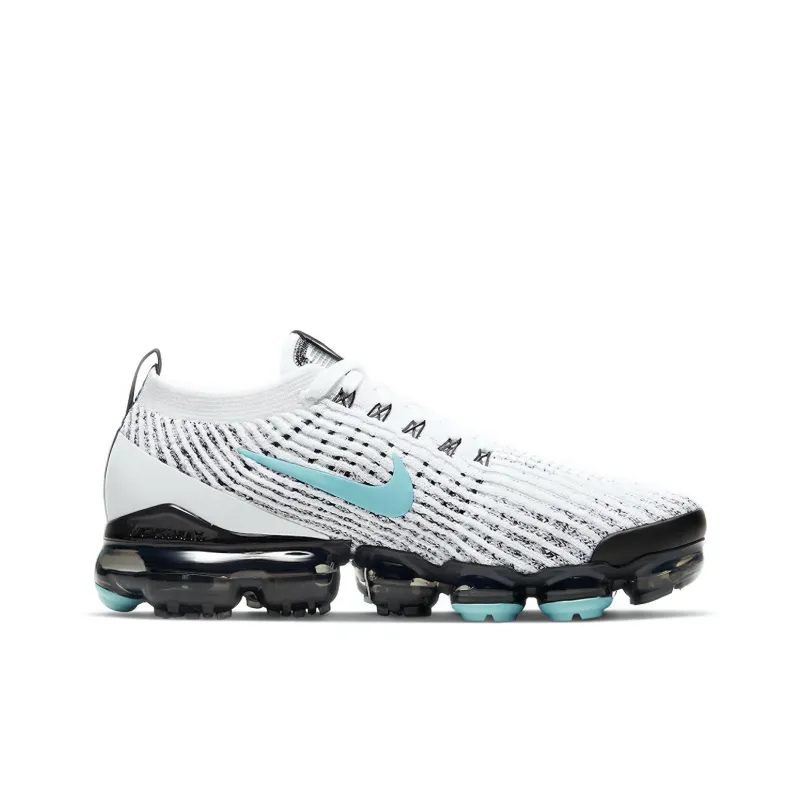 Nike Air VaporMax Flyknit 3 White Black Aurora Women's-1