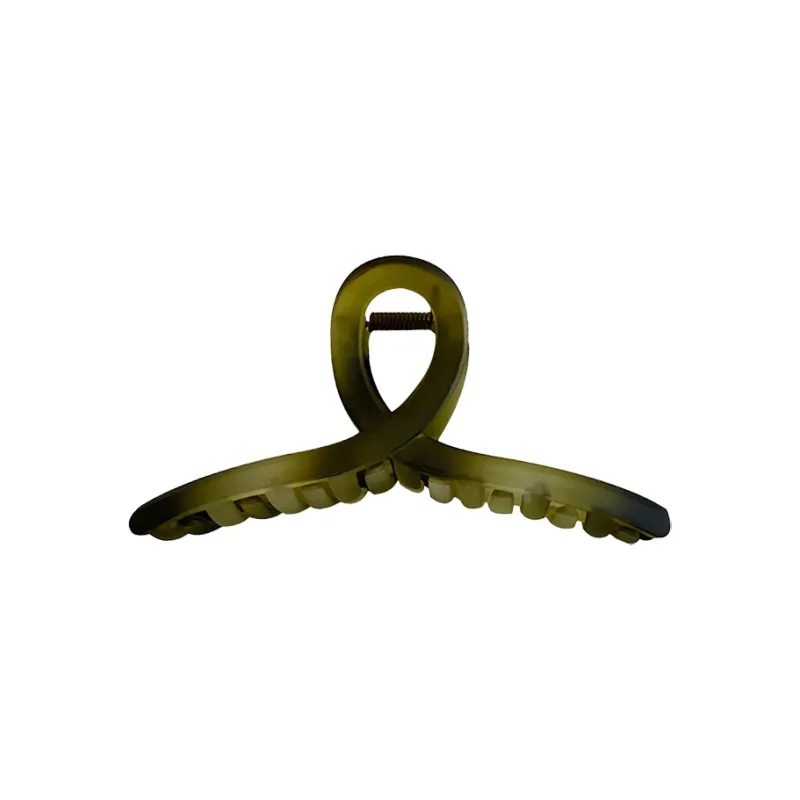 SENDME Hair Clips Women's Matte Green Hair Clip Drying Rack Style-0