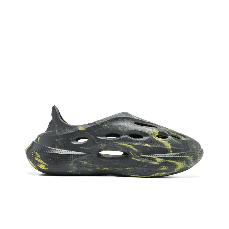 QIAODAN Fangs Clogs Men's Lightning Gray Mustard Green-1