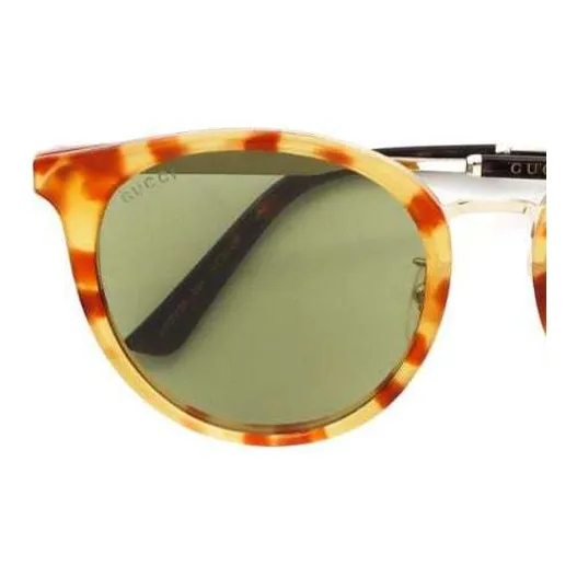 GUCCI 2000 Tortoiseshell Round-frame Sunglasses-2