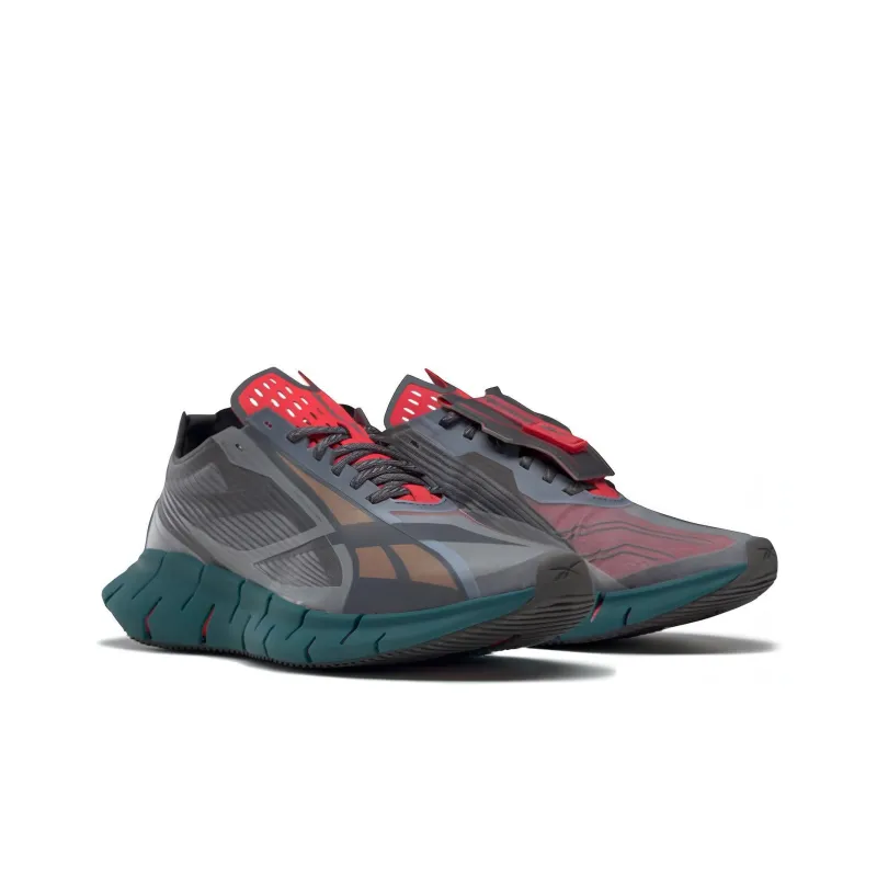 Reebok Zig 3D Storm Gray Green-2