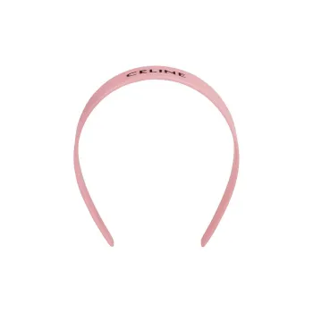 CELINE Acetate Headbands Women's Pink