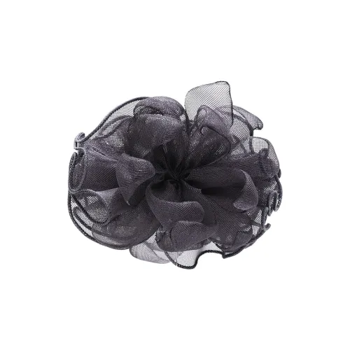 ROYALSASA Silk Chiffon Hair Clips Women's
