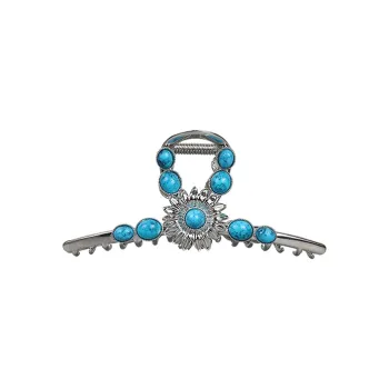 LILY&LOTTY Zinc Alloy Hair Clips Women's Silver